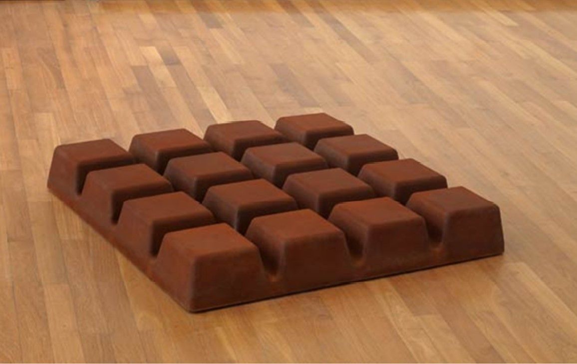 Thomas Rentmeister - Eisenschokolade 